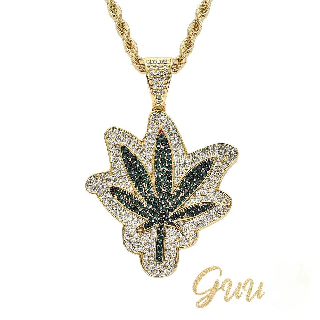 18K Gold-Plated Maple Leaf Necklace