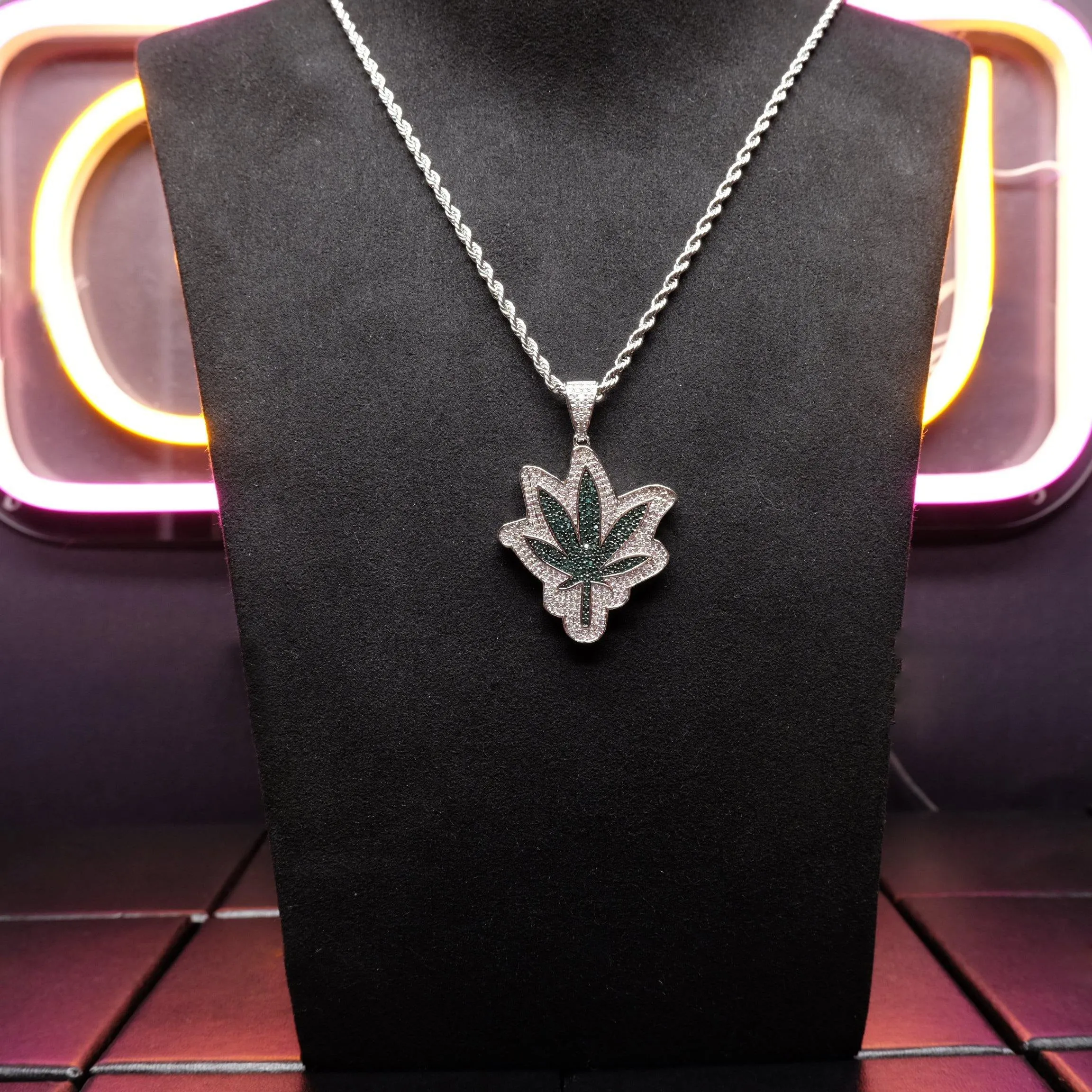 18K Gold-Plated Maple Leaf Necklace