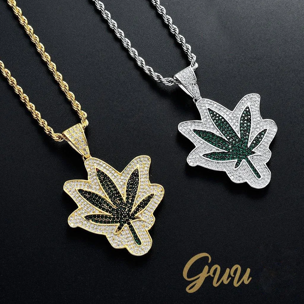 18K Gold-Plated Maple Leaf Necklace