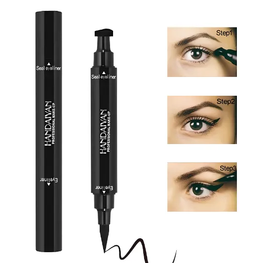 2-in-1 Vampire Eyeliner Pen & Magic Stamp Seal – Perfect Winged Eyeliner Every Time | Free UK Postage