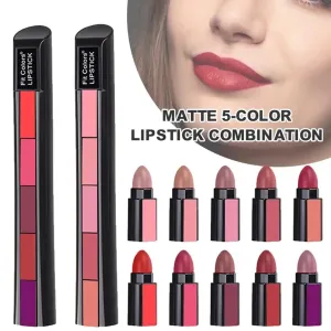 24H Long-Lasting 5-in-1 Velvet Lipstick