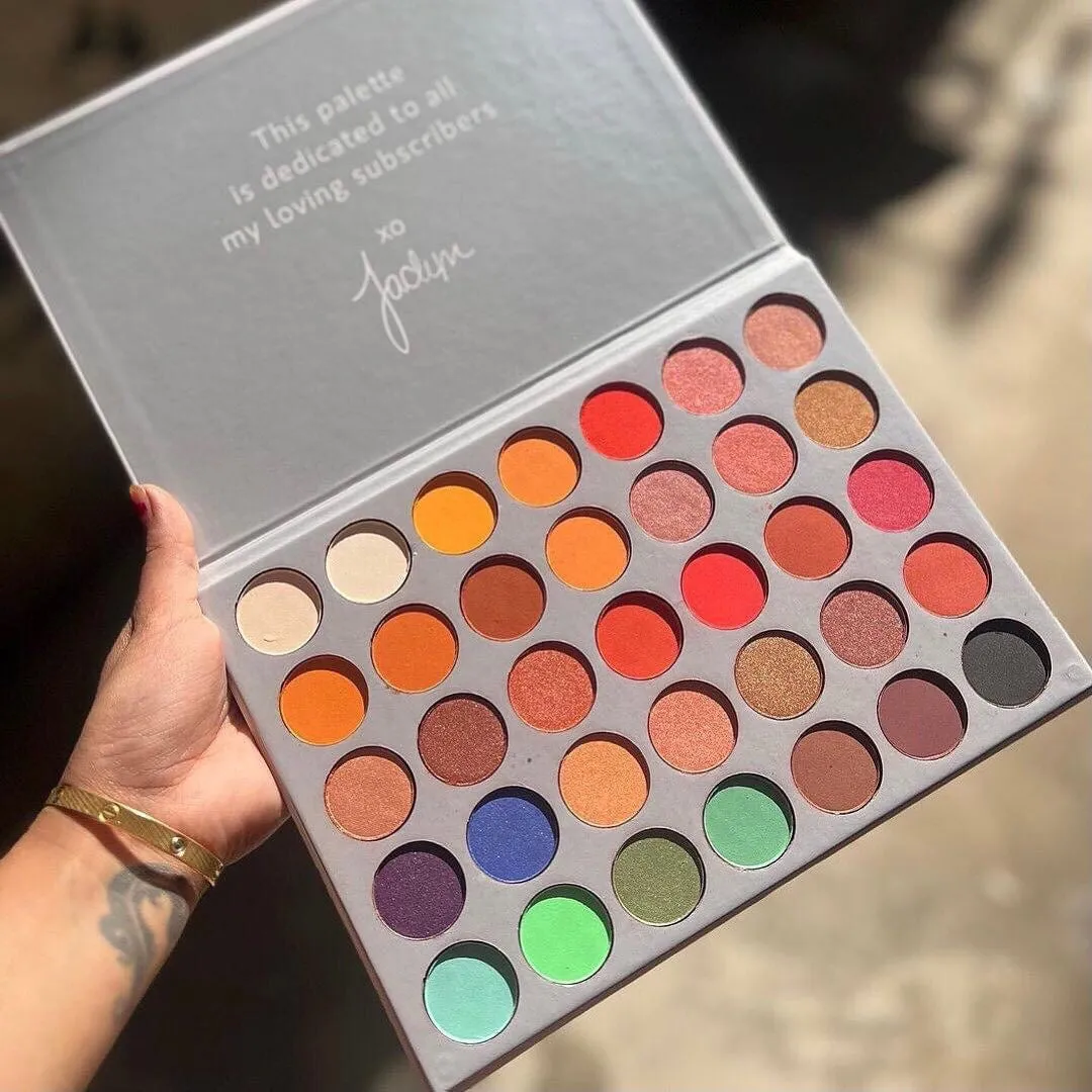 35 Colour Jaclyn Hill Colorful Eyeshadow Palette