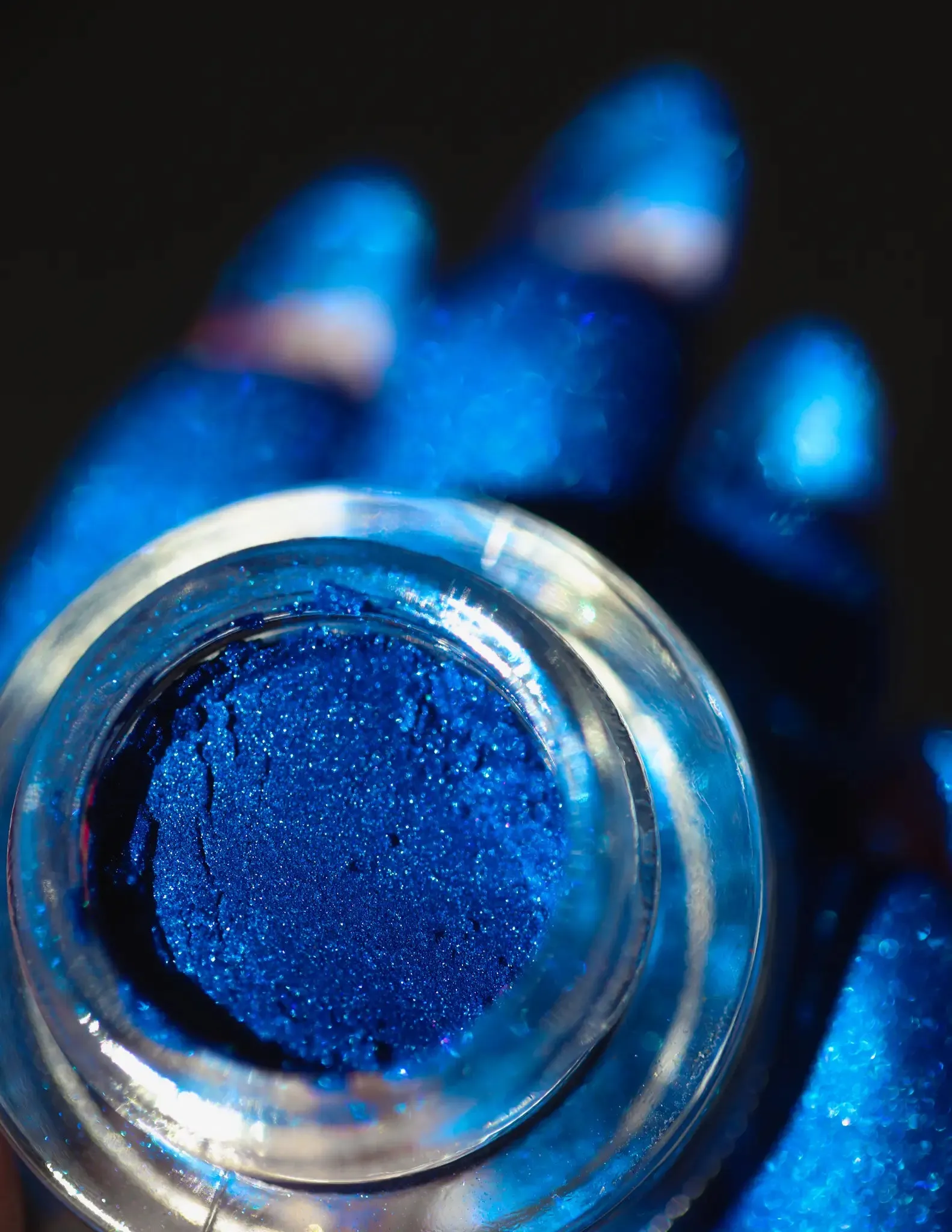 #38 Neon Blue Eyeshadow Glitter