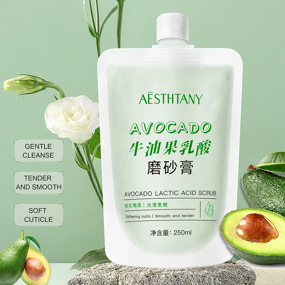 Aesthtany - Avocado lactic acid scrub