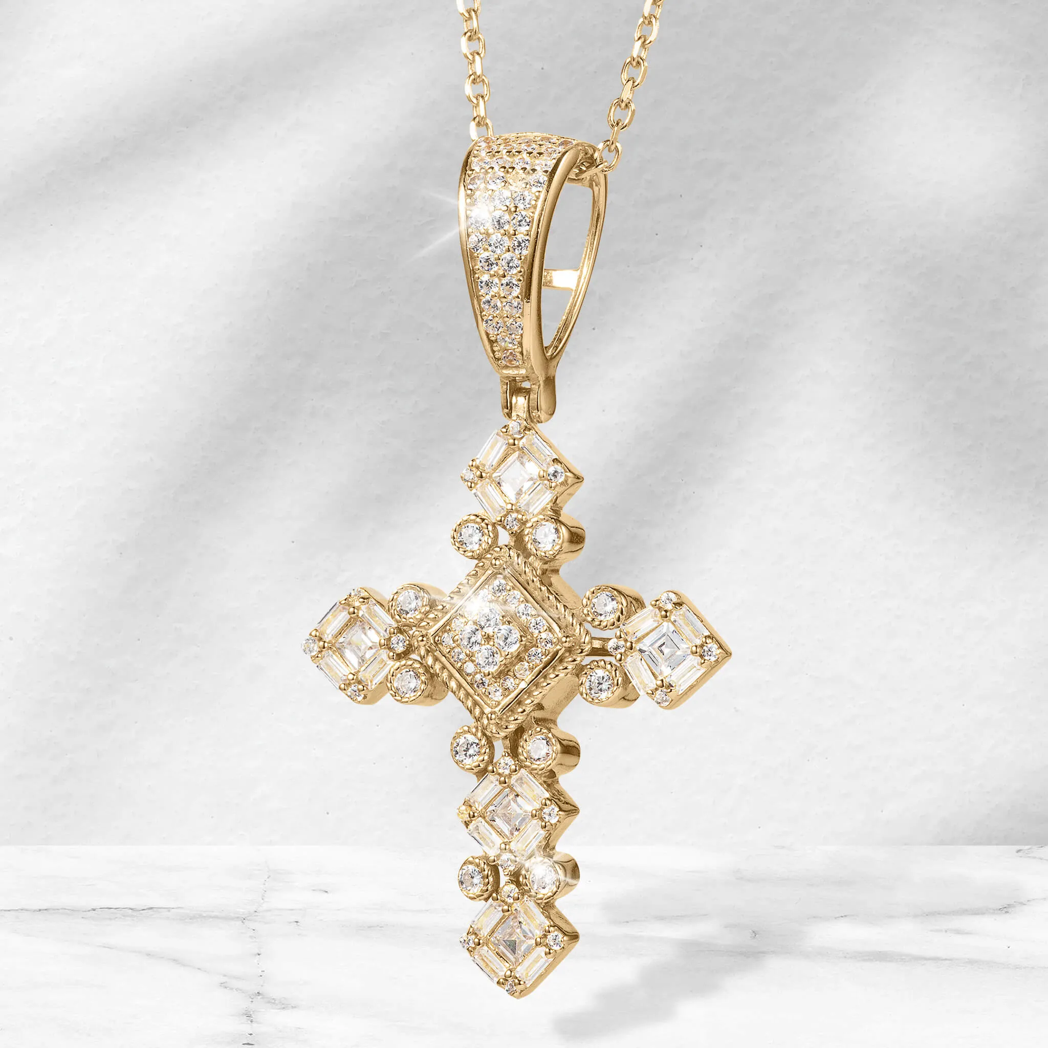 Aura Cross Pendant