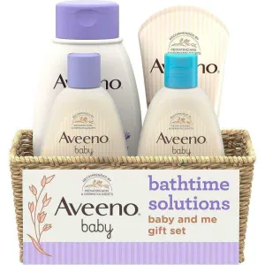 Aveeno Baby Daily Bathtime Solutions Baby & Me Gift Set - 4 items