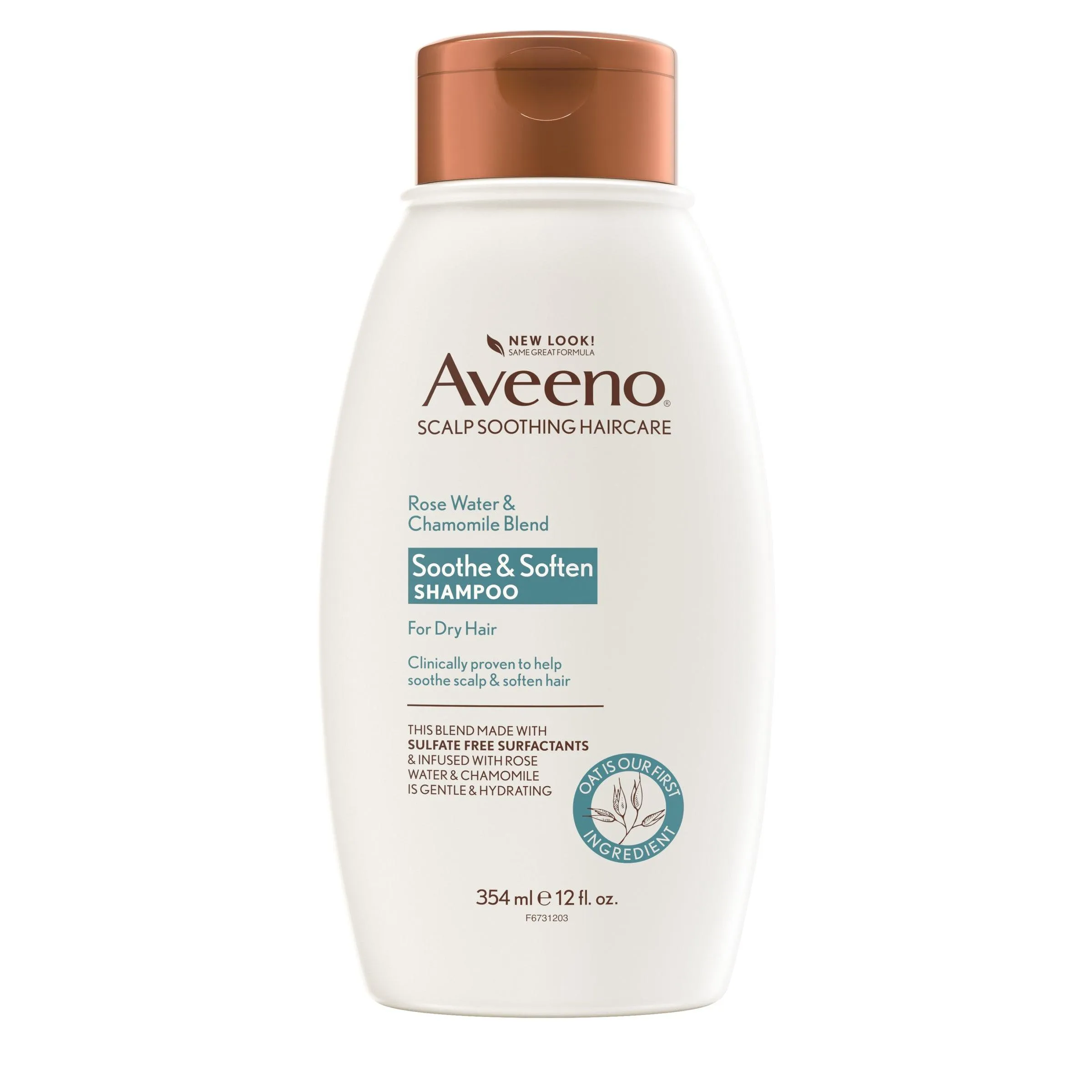 Aveeno Rose Water & Chamomile Blend Shampoo 354mL