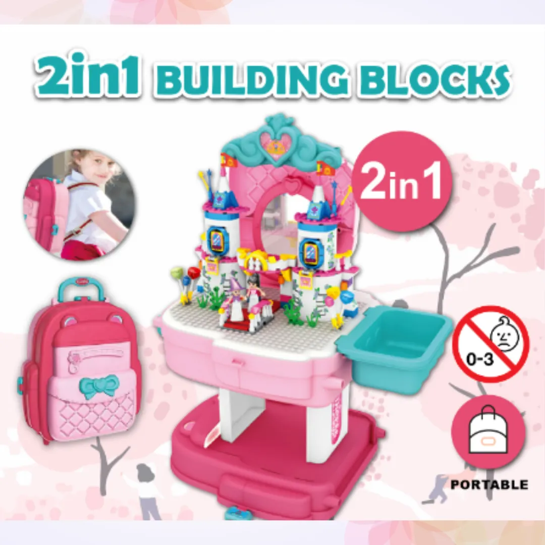 BOWA 2 in 1 Cute Princess School Bag 3 