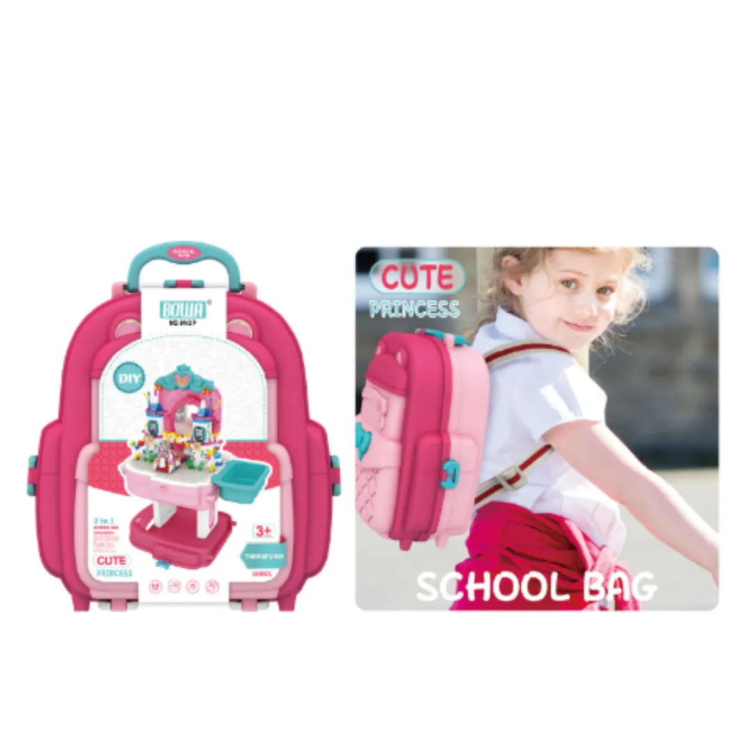 BOWA 2 in 1 Cute Princess School Bag 3 