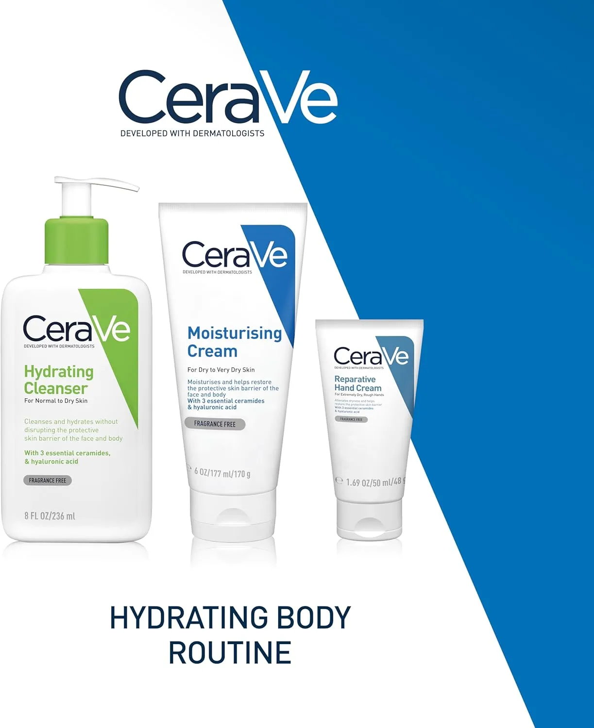 CeraVe Hydrating Body Routine Set