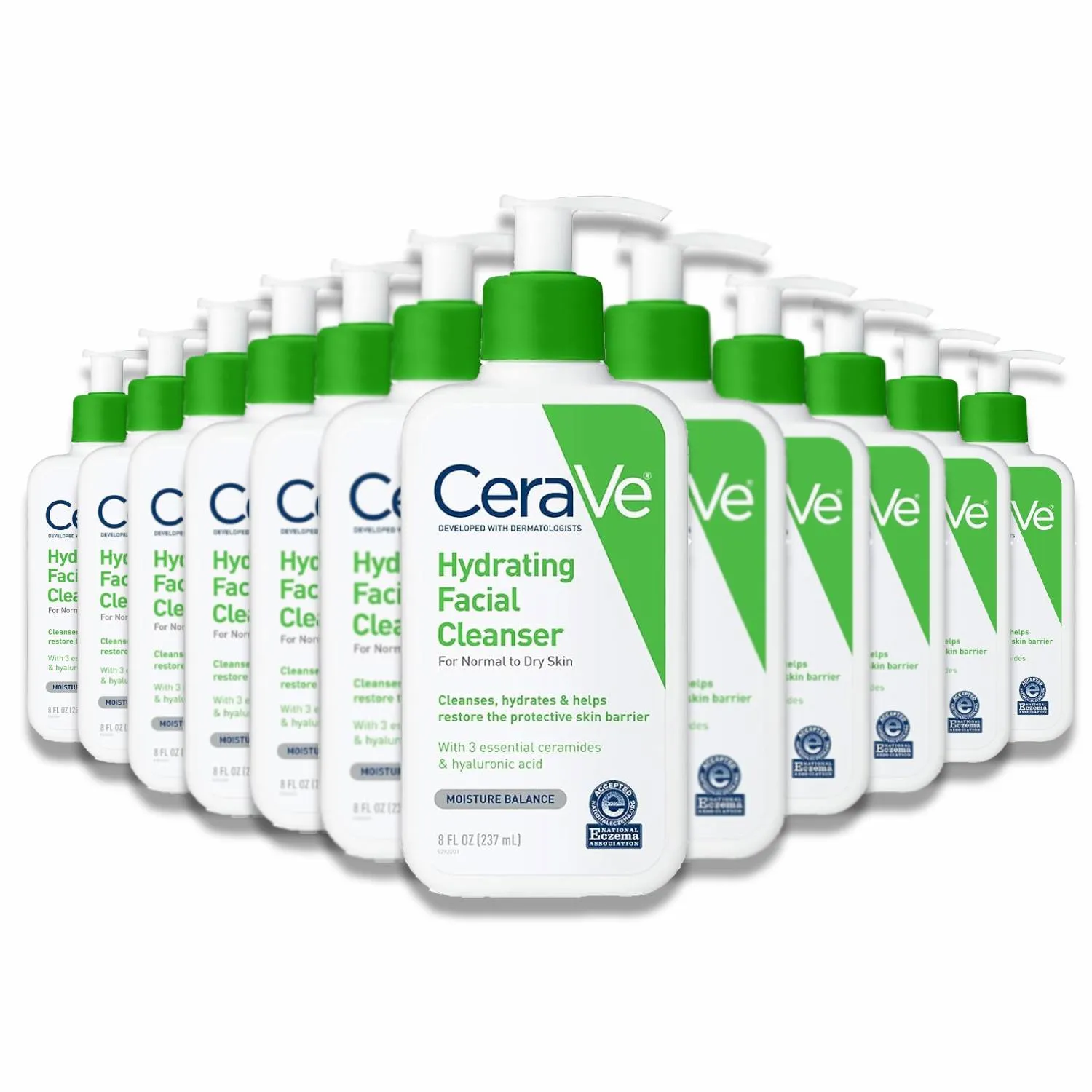 CeraVe - Hydrating Facial Cleanser - 8 Oz - 12 Pack