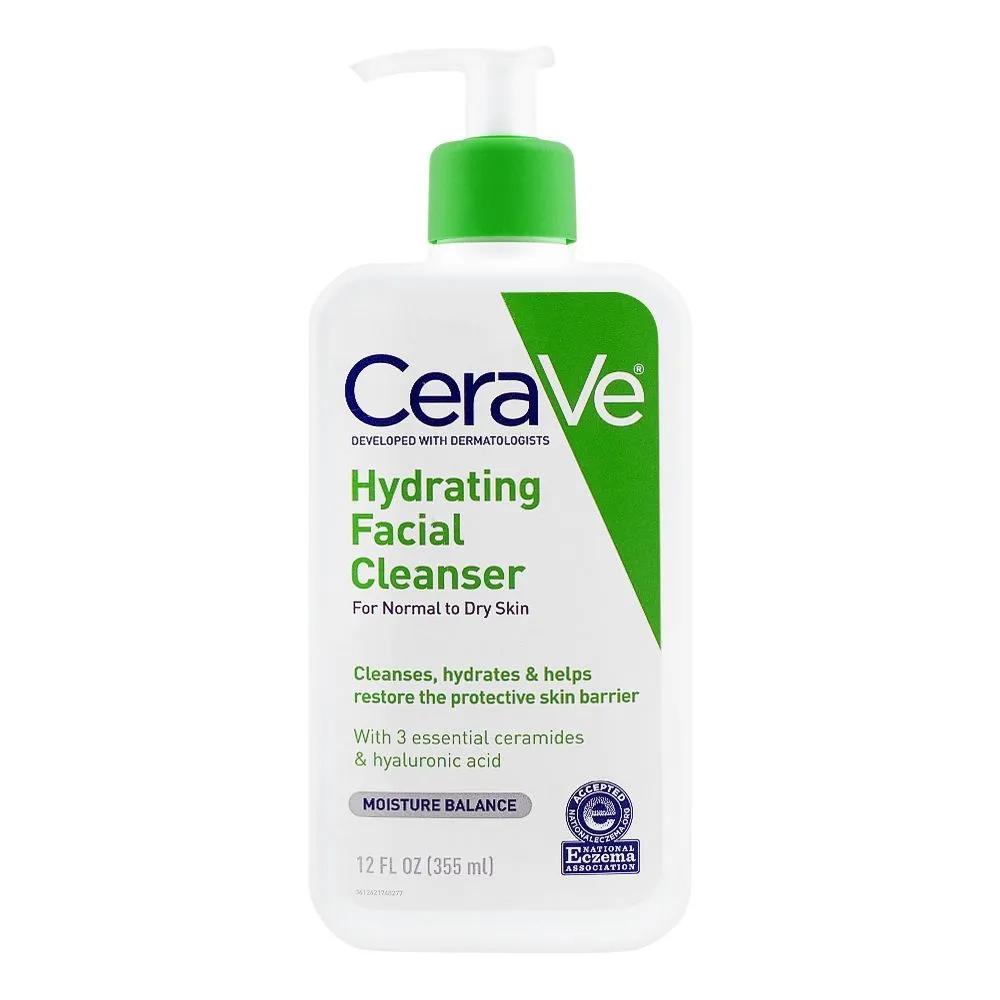 Cerave Hydrating Facial Cleanser For Normal To Dry Skin 355 ML