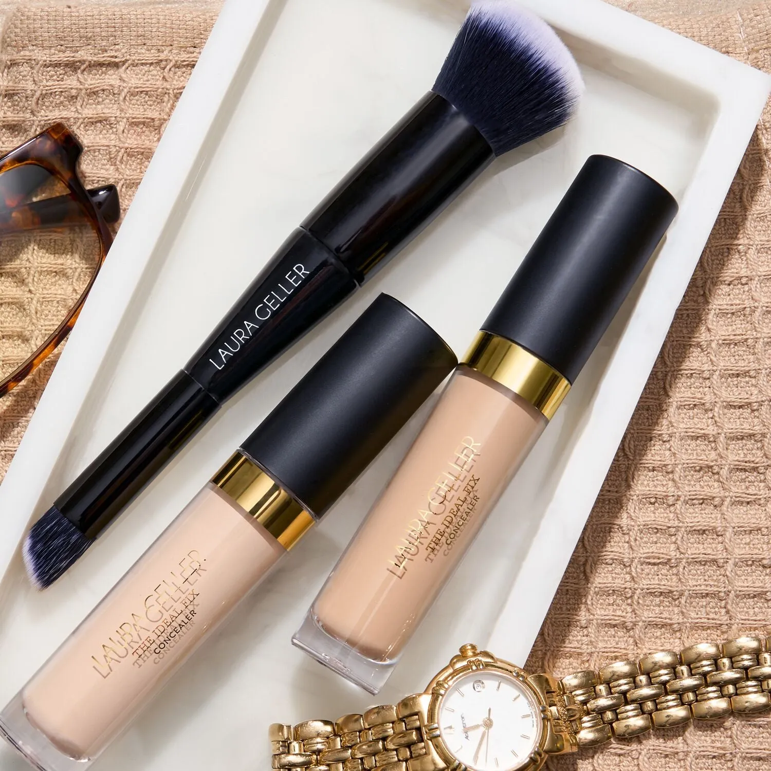 Dual-Ended Concealer   Foundation Brush