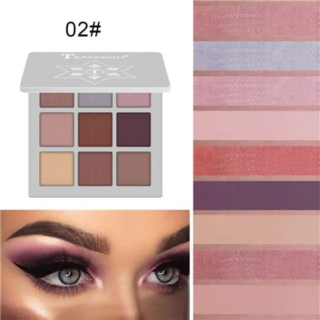 Eyeshadow Palette Changeable Nude Waterproof