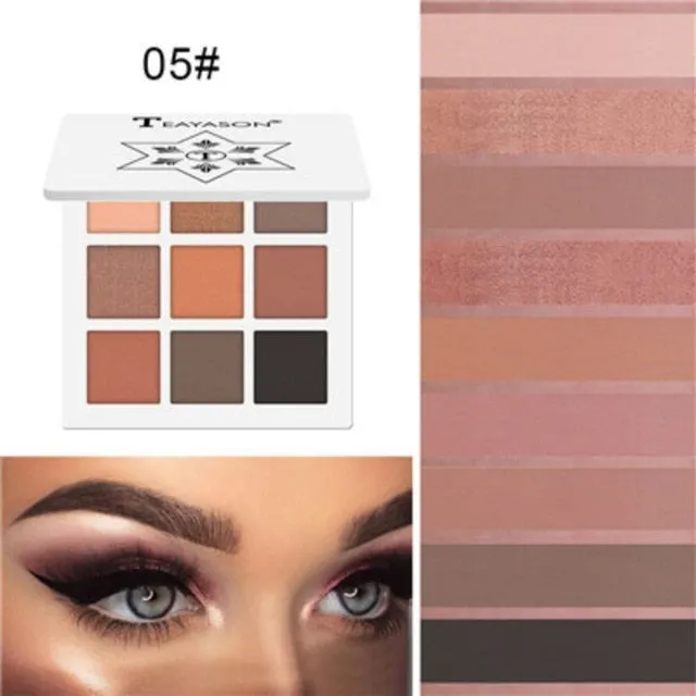 Eyeshadow Palette Changeable Nude Waterproof