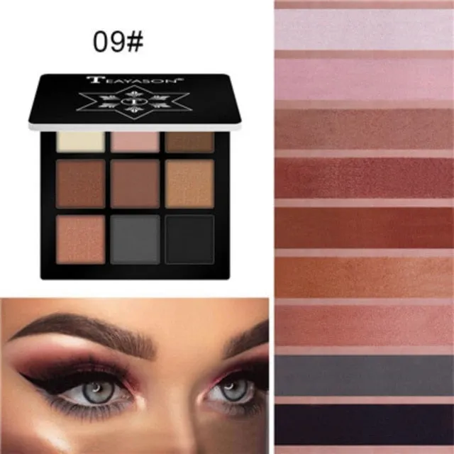 Eyeshadow Palette Changeable Nude Waterproof