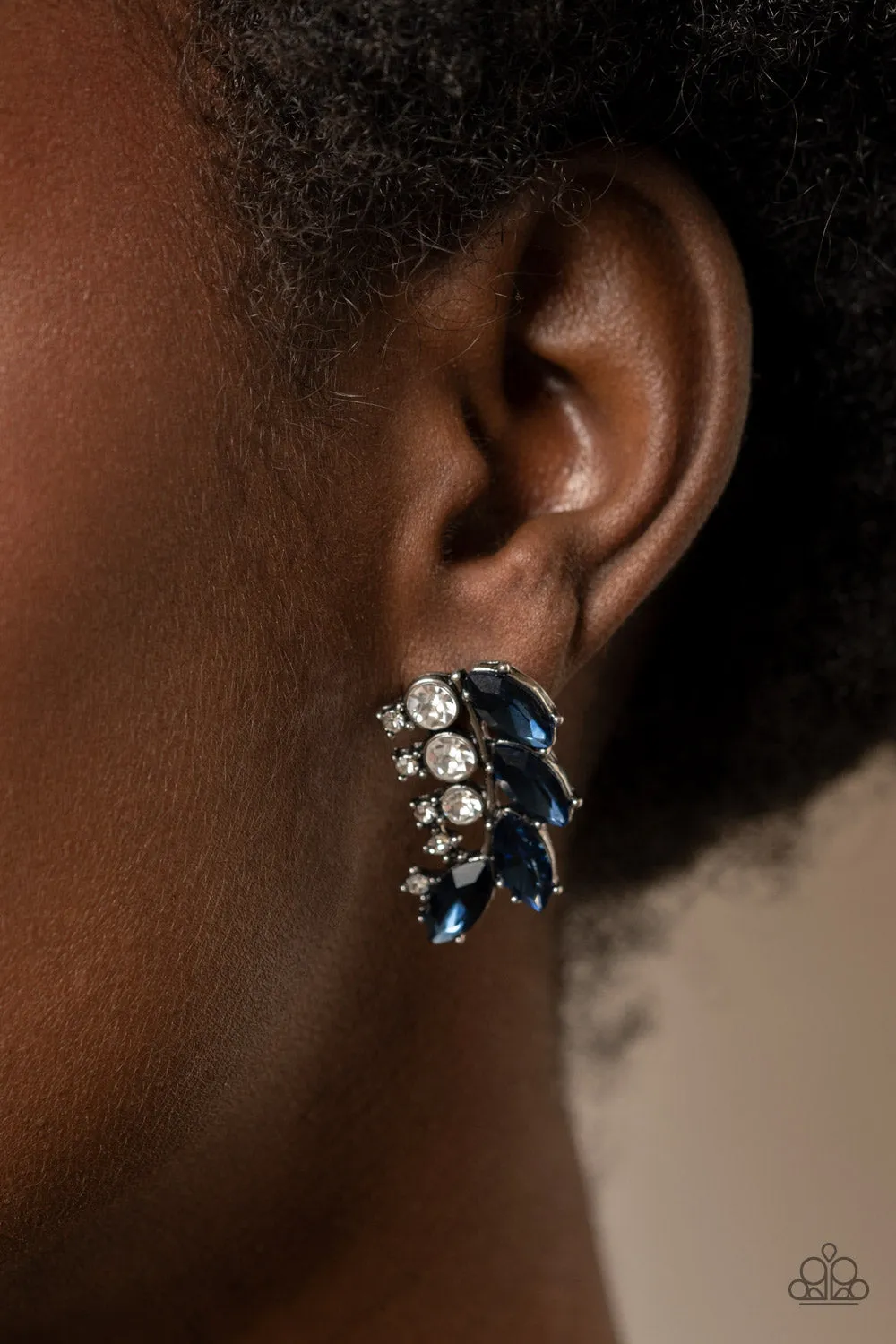 Flawless Fronds - Blue Earring