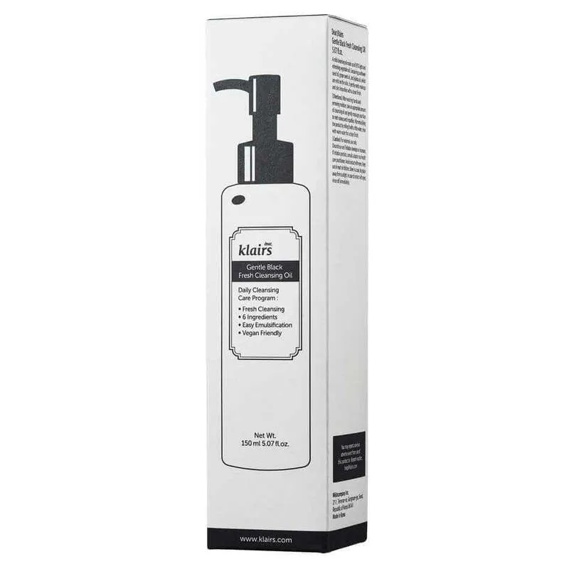 Gentle Black Fresh Cleansing Oil