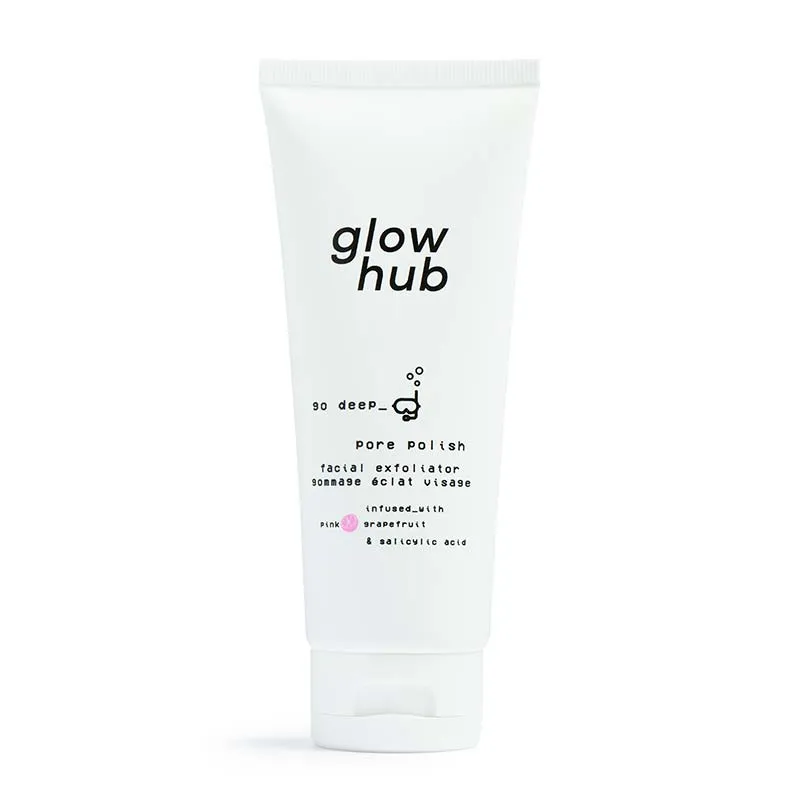 Glow Hub Pore Polish Facial Exfoliator