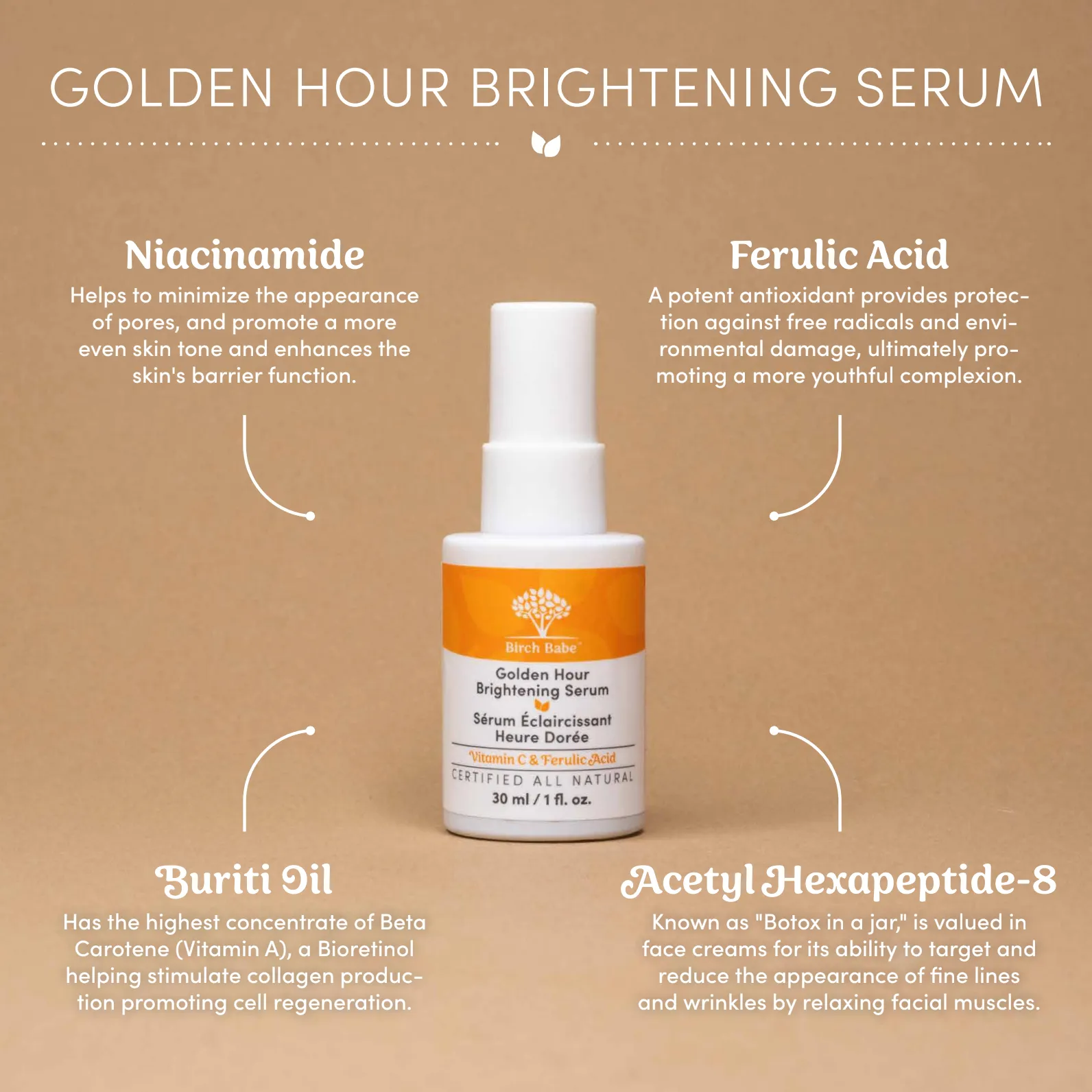 Golden Hour Brightening Vitamin C Serum