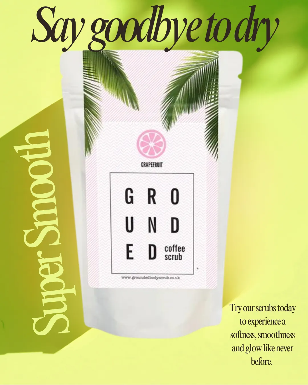 Grapefruit Coffee Full Body Scrub - For Dry Skin