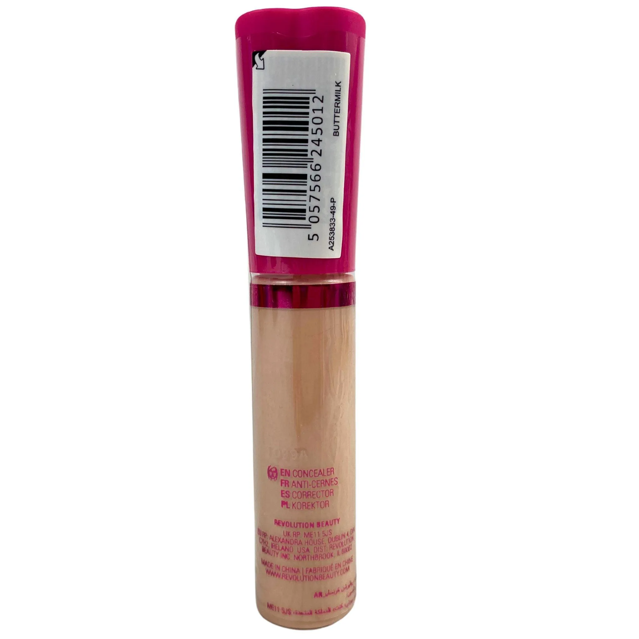 I Heart Revolution Heart Breakers ButterMilk Concealer with Coconut Extract & Vitamins C,E,A,B3 & B5 0.40OZ (30 Pcs Lot)