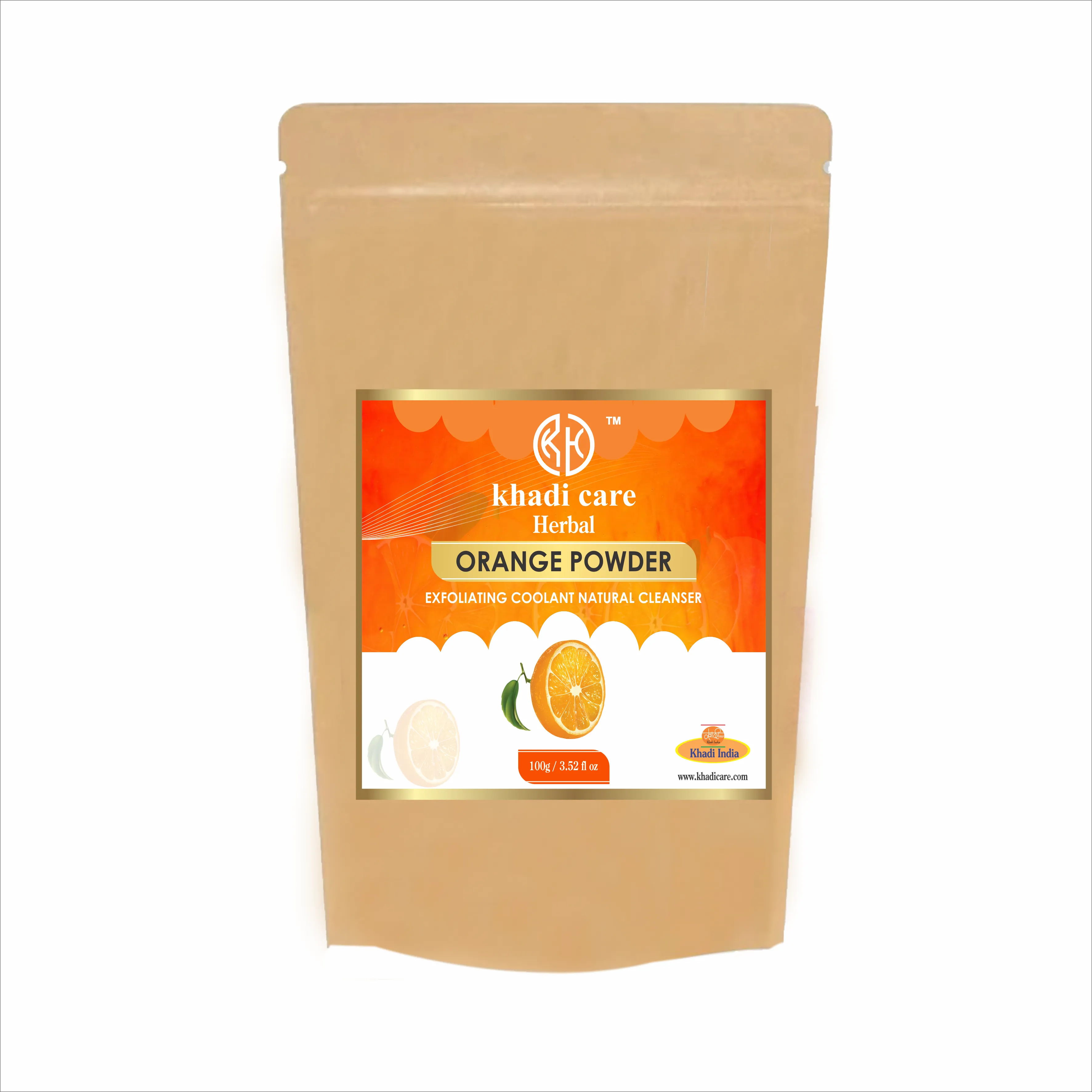 Khadi Care Herbal ORANGE POWDER- 100g