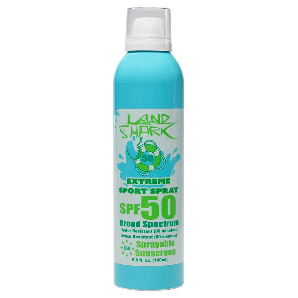 Land Shark Continuous Spray SPF 50 Extreme Sport Sprayable Sunscreen