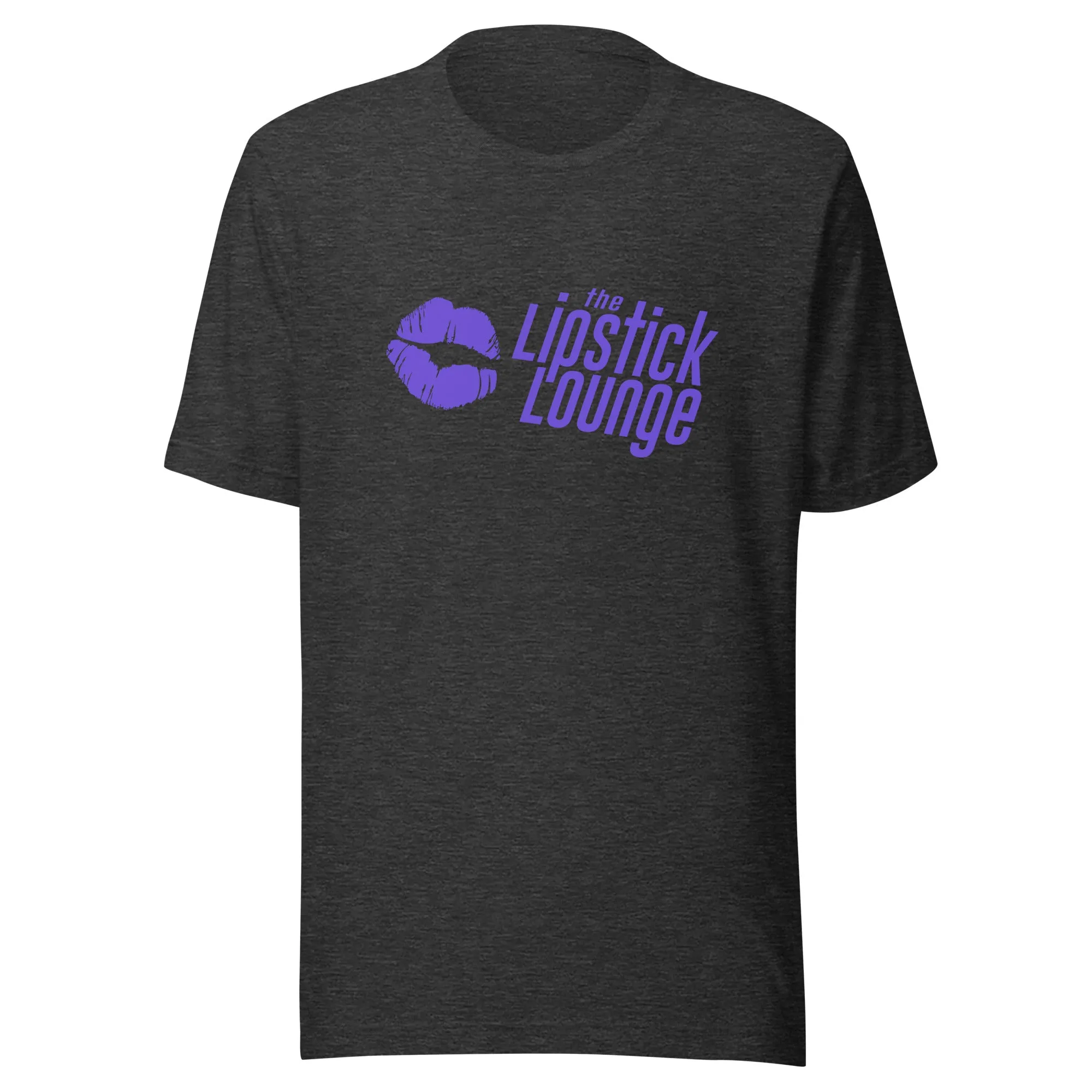 Lipstick Lounge Purple Logo Unisex T-shirt