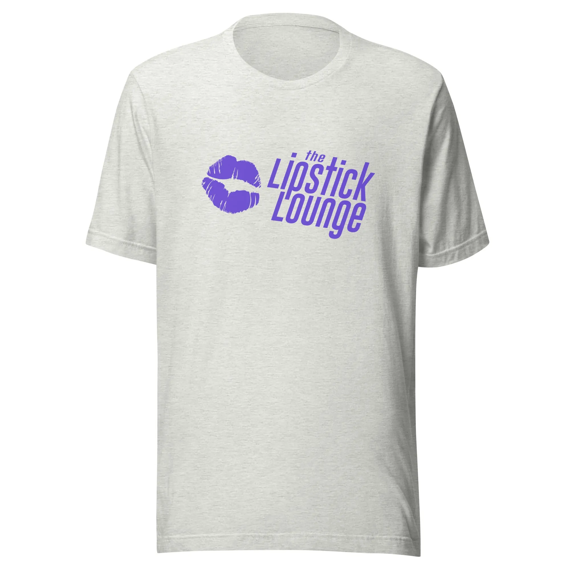 Lipstick Lounge Purple Logo Unisex T-shirt