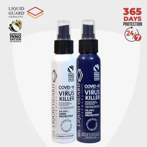 Liquid Guard Germany Anti-Mold/Anti-Virus Protection: For Hard Surfaces (100ml, 2 bottles)