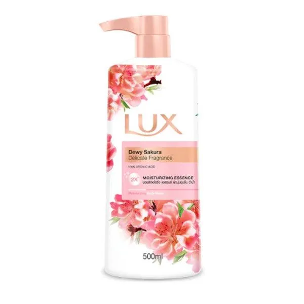 LUX DEWY SAKURA DELICATE FRAGRANCE BODY WASH 500ML