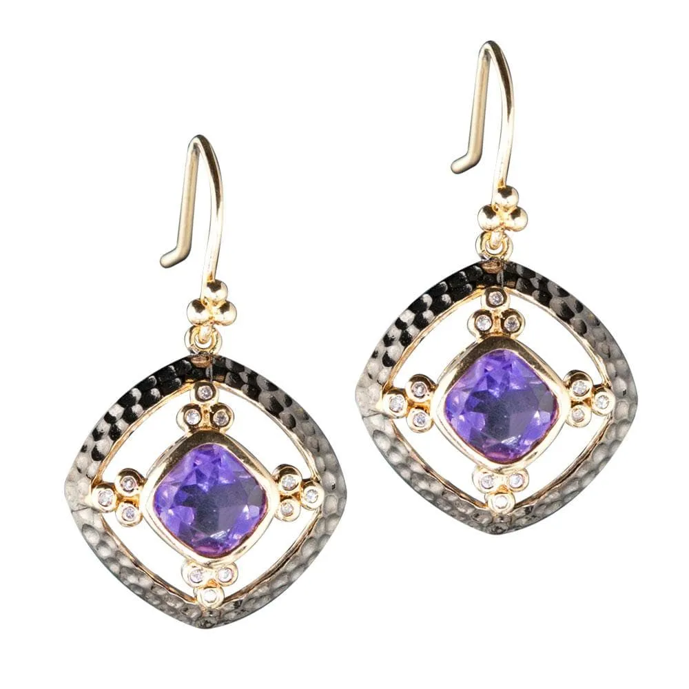 Noble Amethyst Earrings