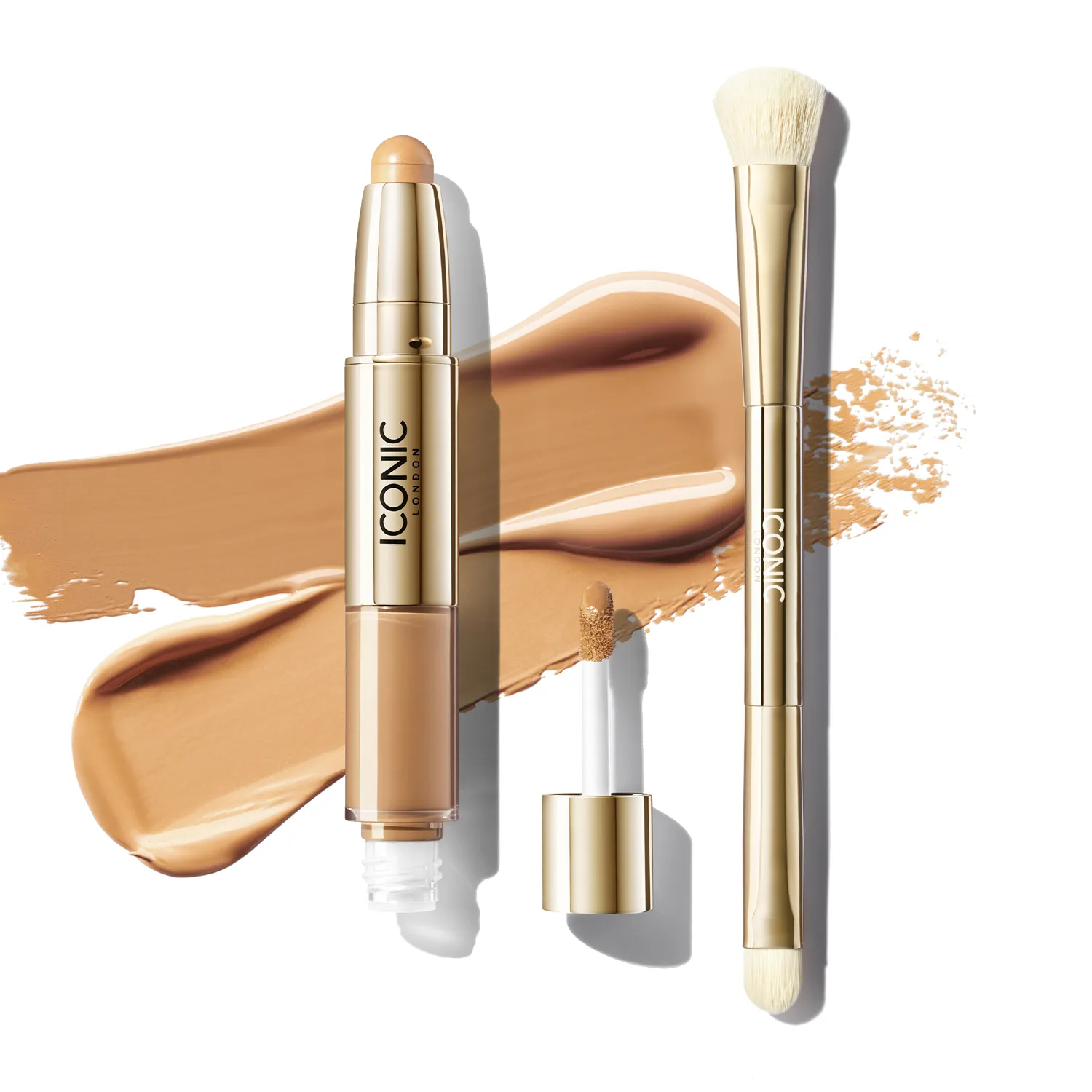 Radiant Concealer & Brightening Duo   Brush Bundle