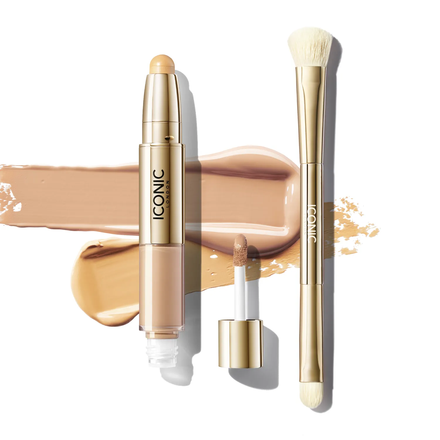 Radiant Concealer & Brightening Duo   Brush Bundle