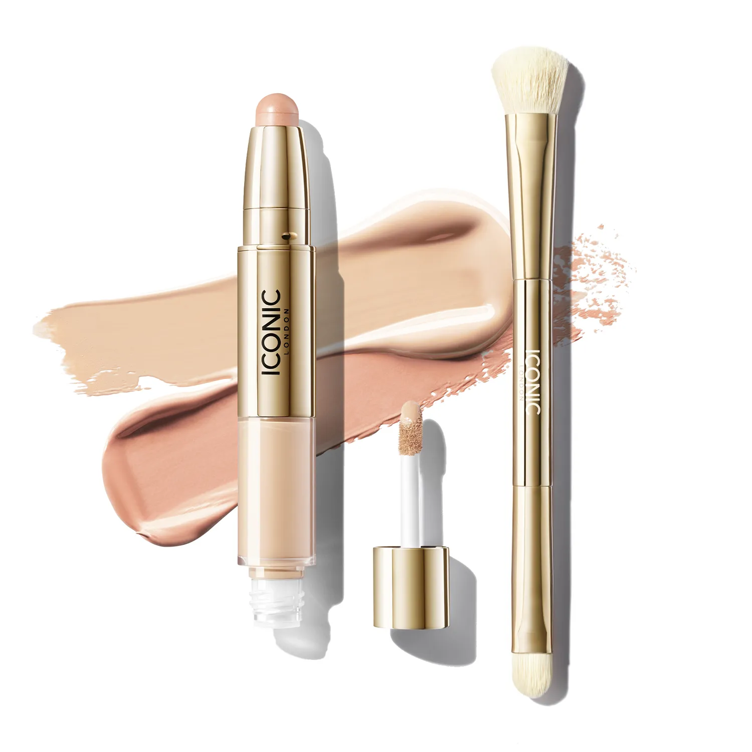 Radiant Concealer & Brightening Duo   Brush Bundle