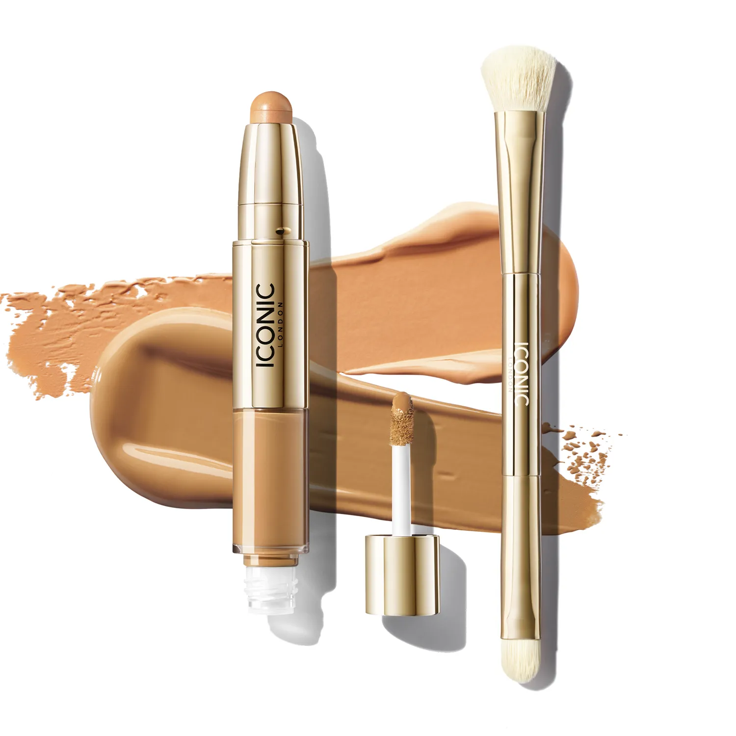 Radiant Concealer & Brightening Duo   Brush Bundle