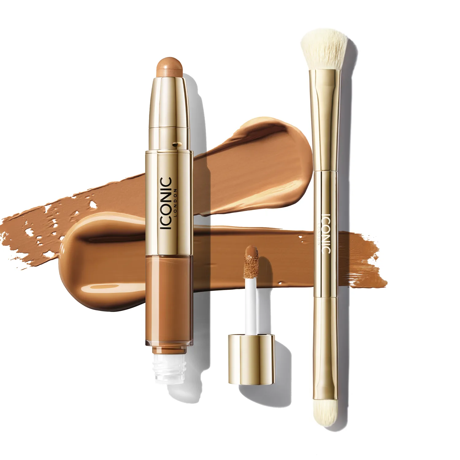 Radiant Concealer & Brightening Duo   Brush Bundle