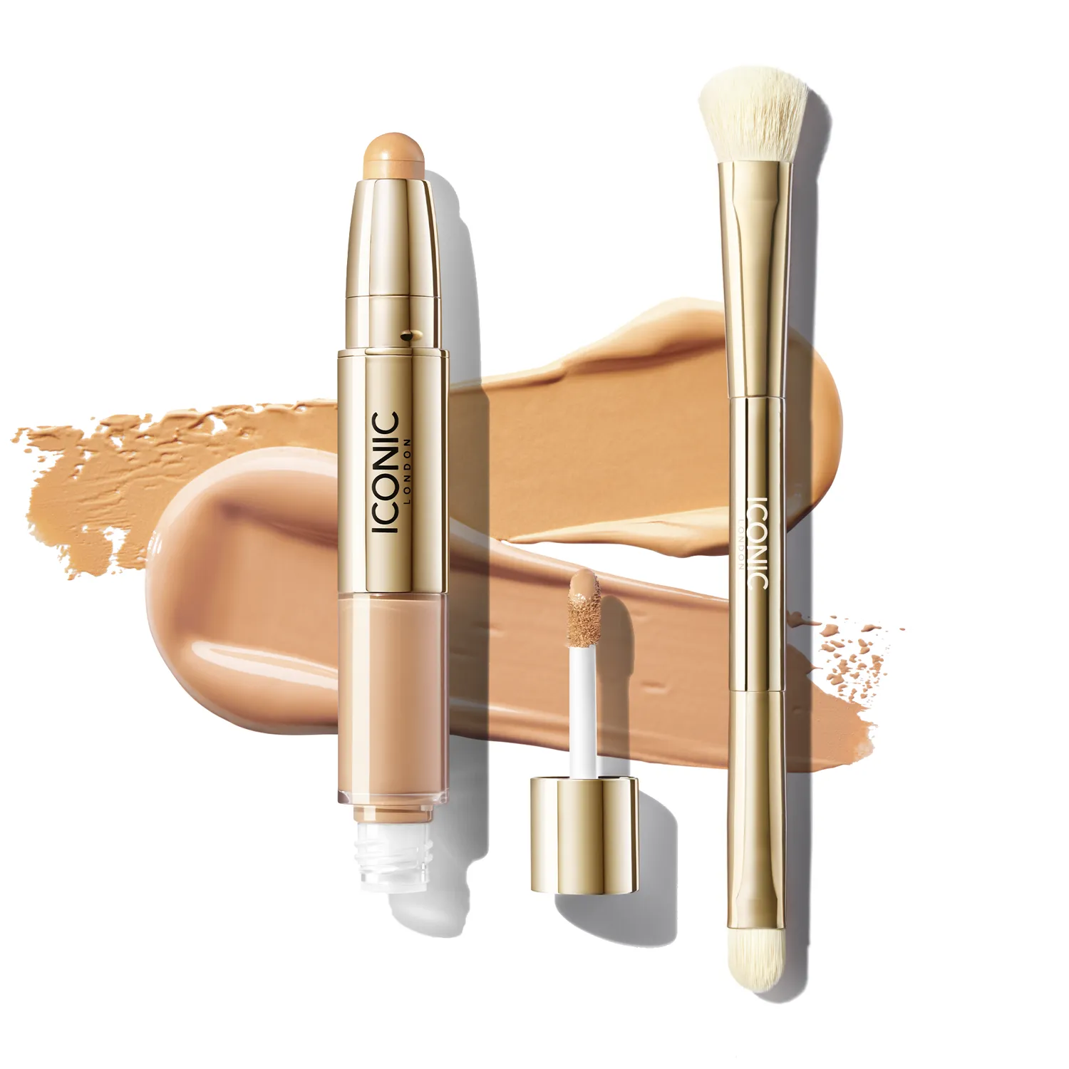 Radiant Concealer & Brightening Duo   Brush Bundle