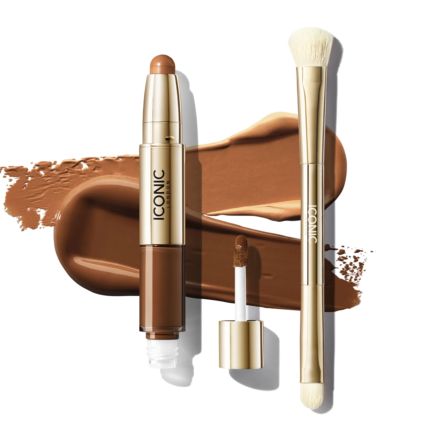 Radiant Concealer & Brightening Duo   Brush Bundle