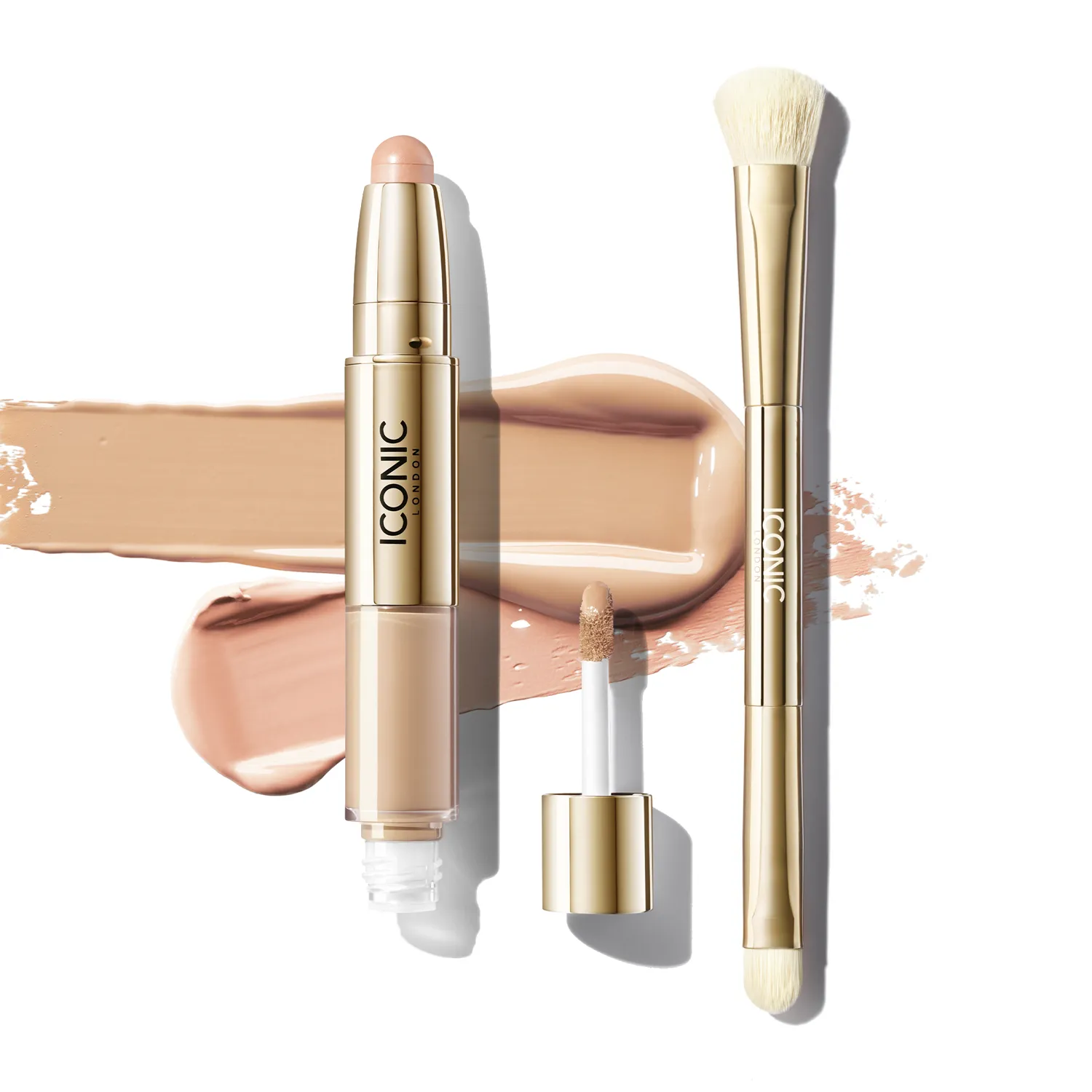 Radiant Concealer & Brightening Duo   Brush Bundle