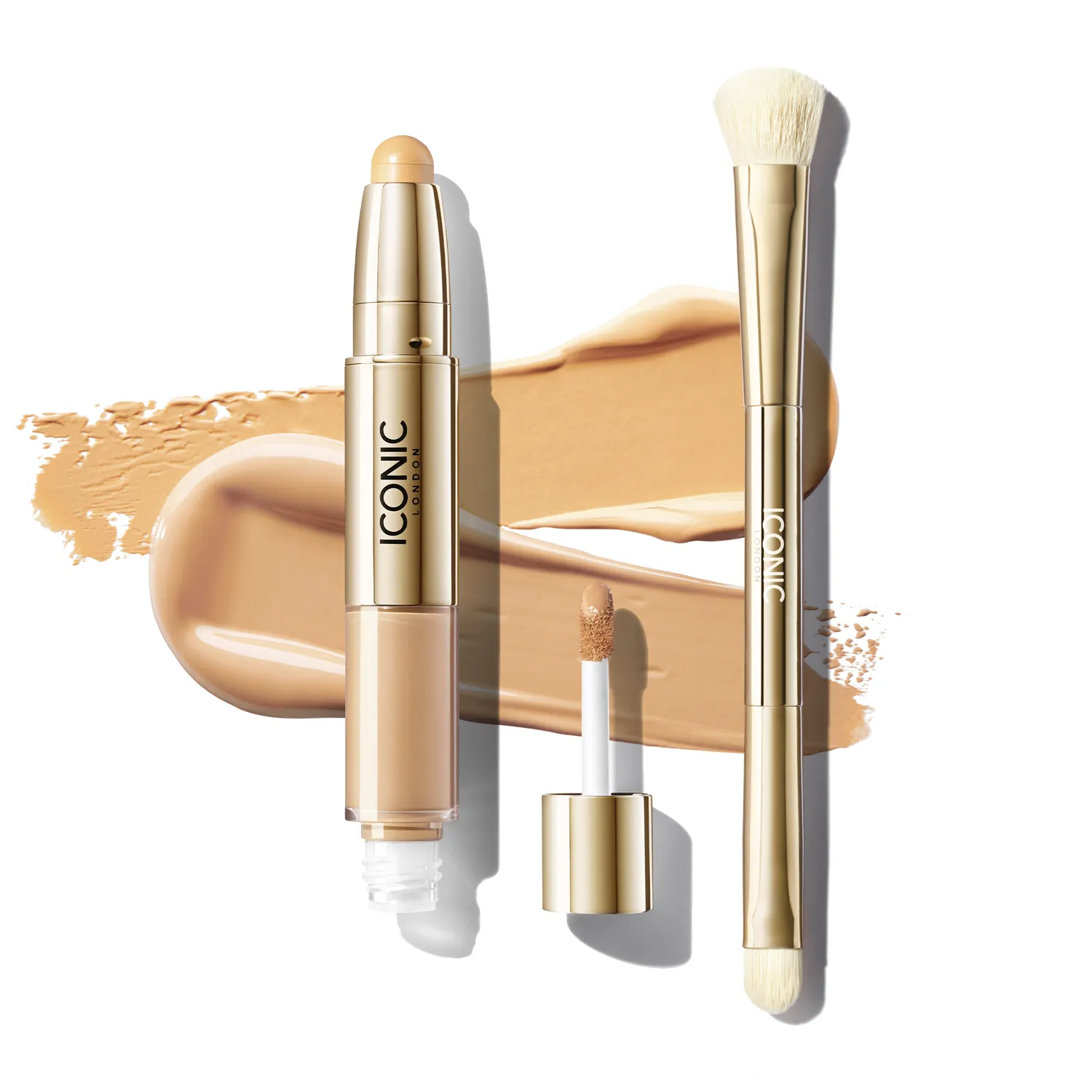 Radiant Concealer & Brightening Duo   Brush Bundle