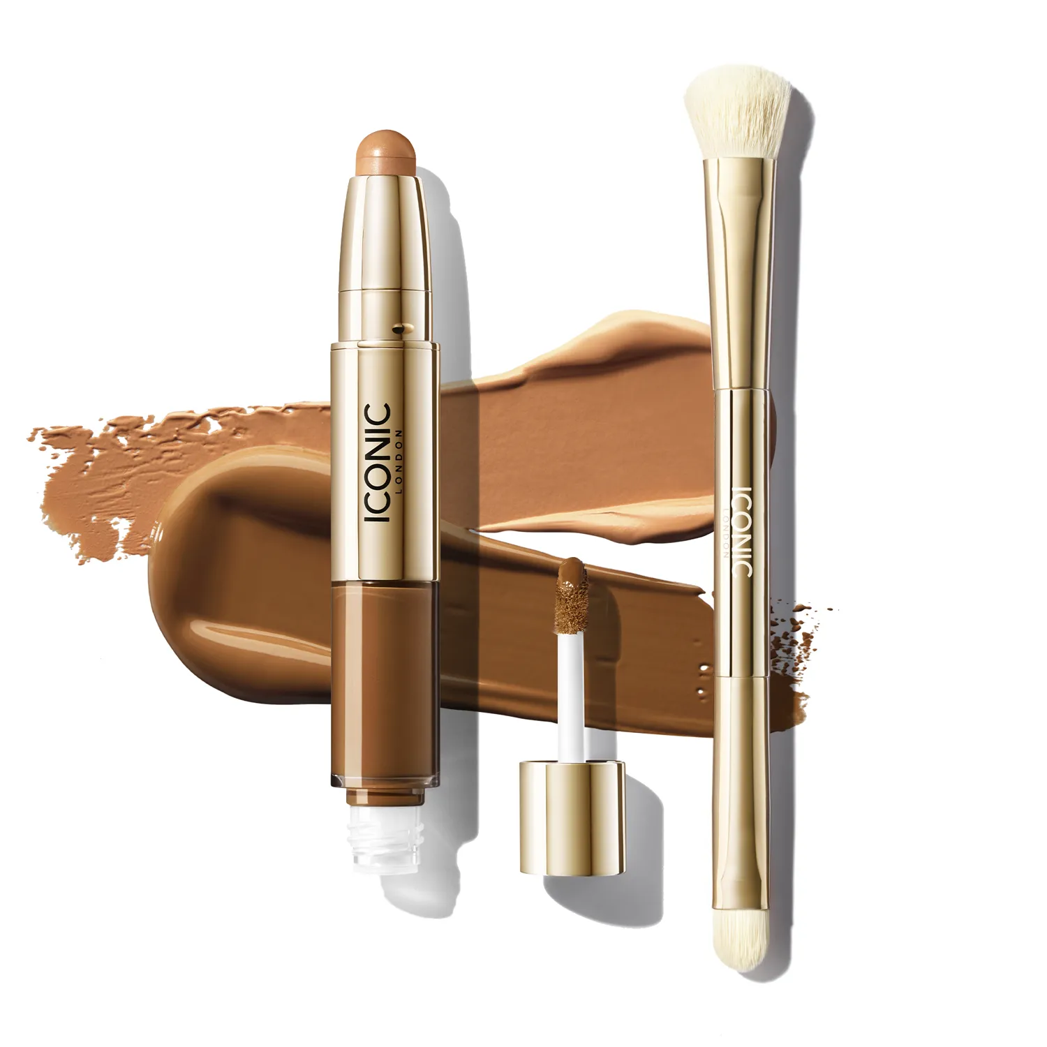 Radiant Concealer & Brightening Duo   Brush Bundle