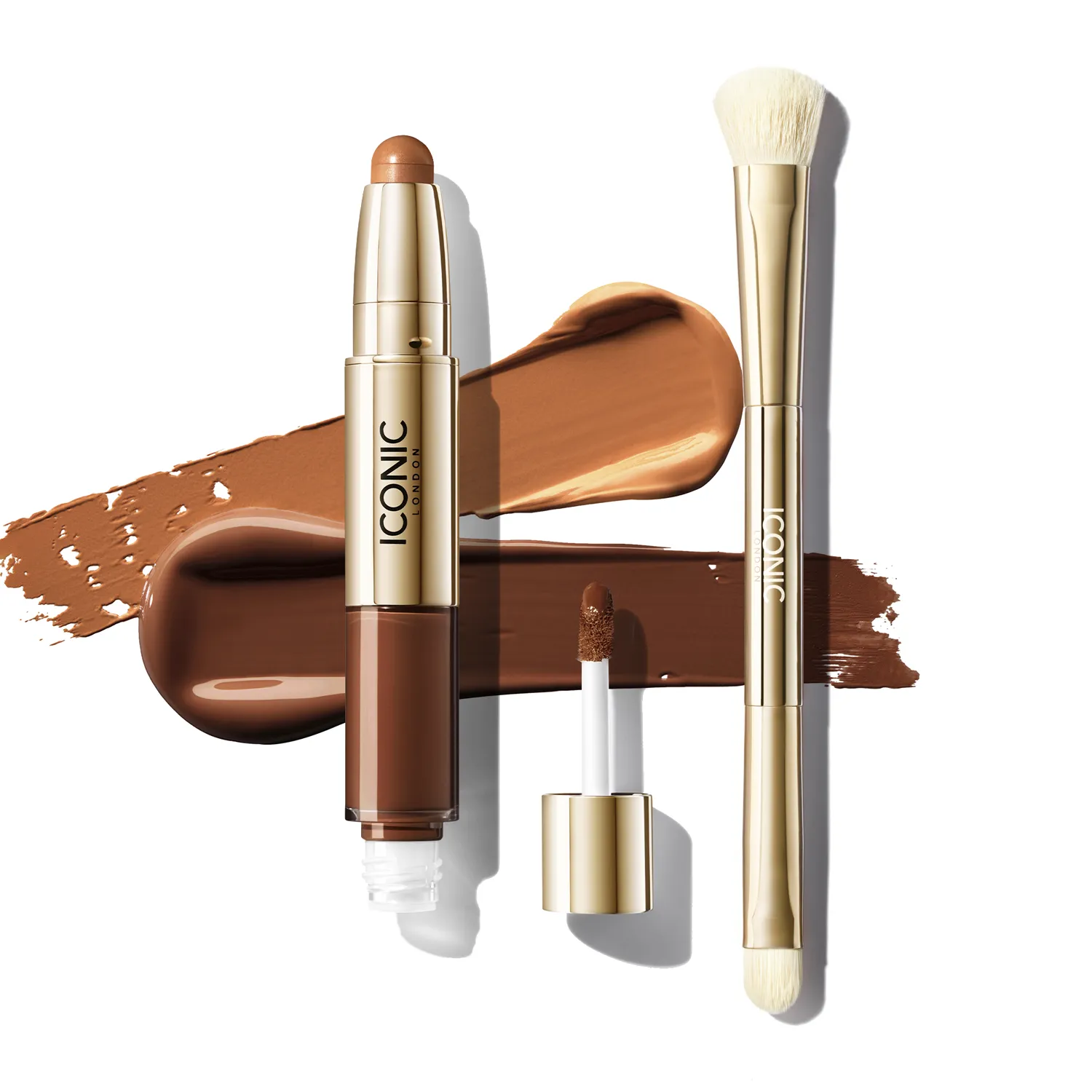 Radiant Concealer & Brightening Duo   Brush Bundle