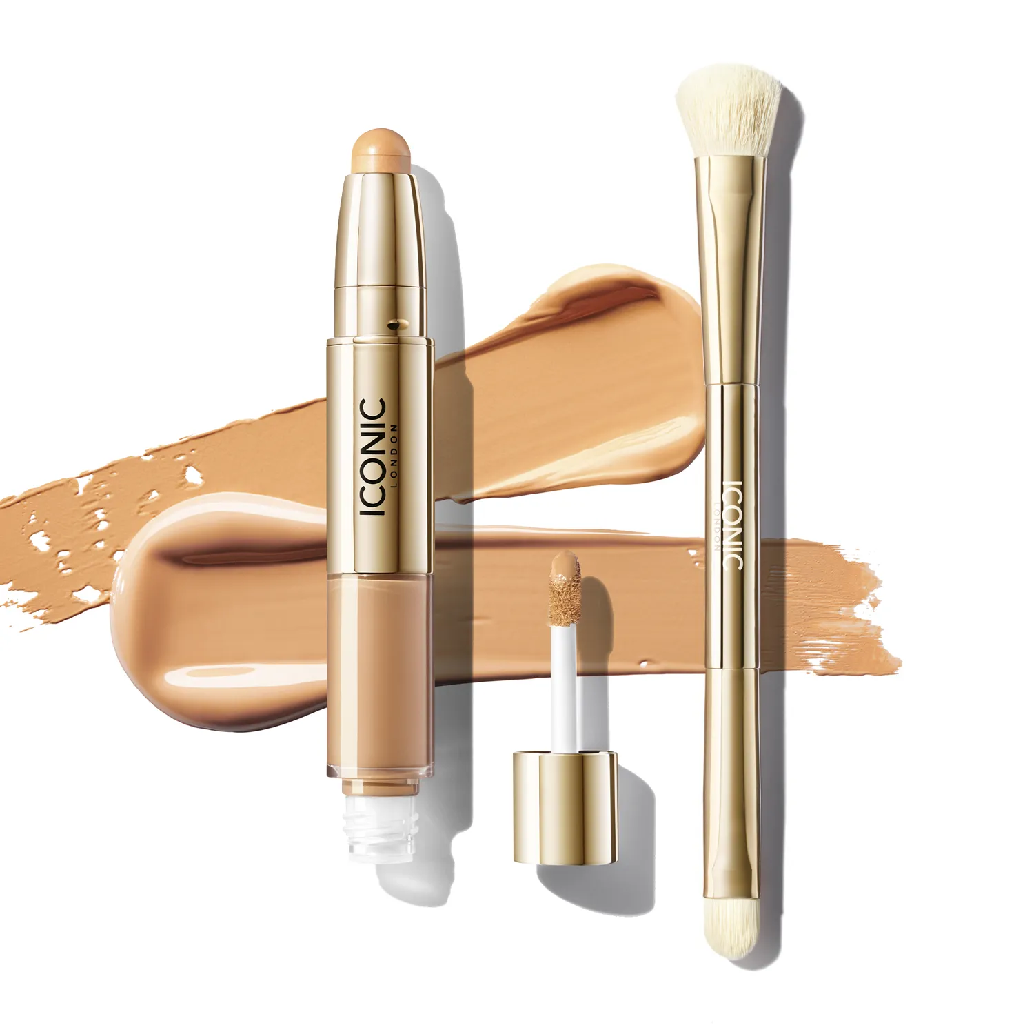 Radiant Concealer & Brightening Duo   Brush Bundle