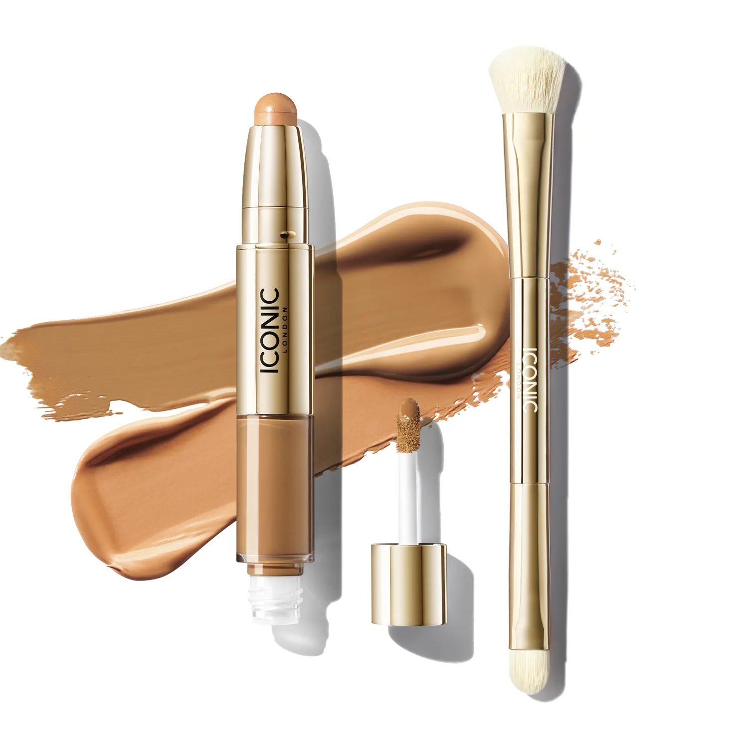 Radiant Concealer & Brightening Duo   Brush Bundle