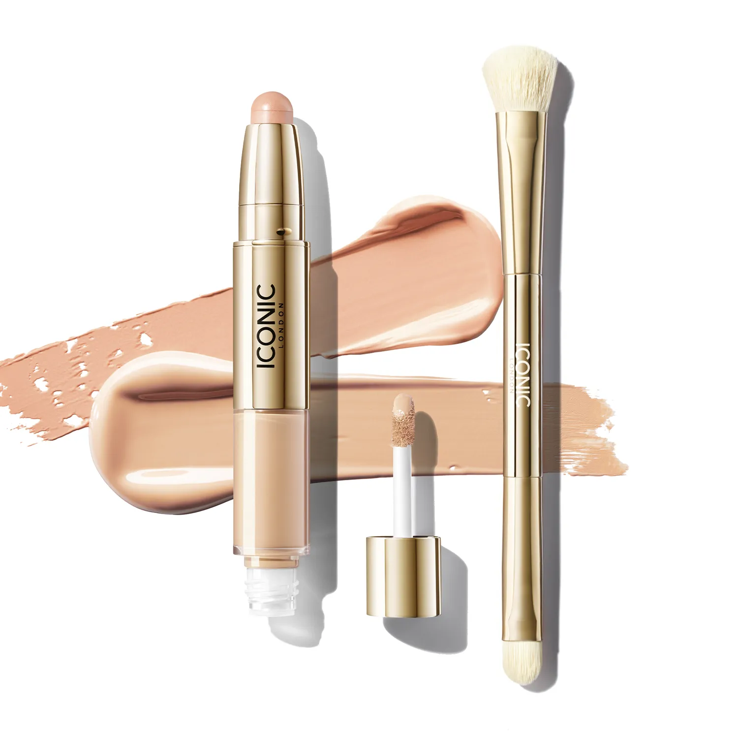 Radiant Concealer & Brightening Duo   Brush Bundle