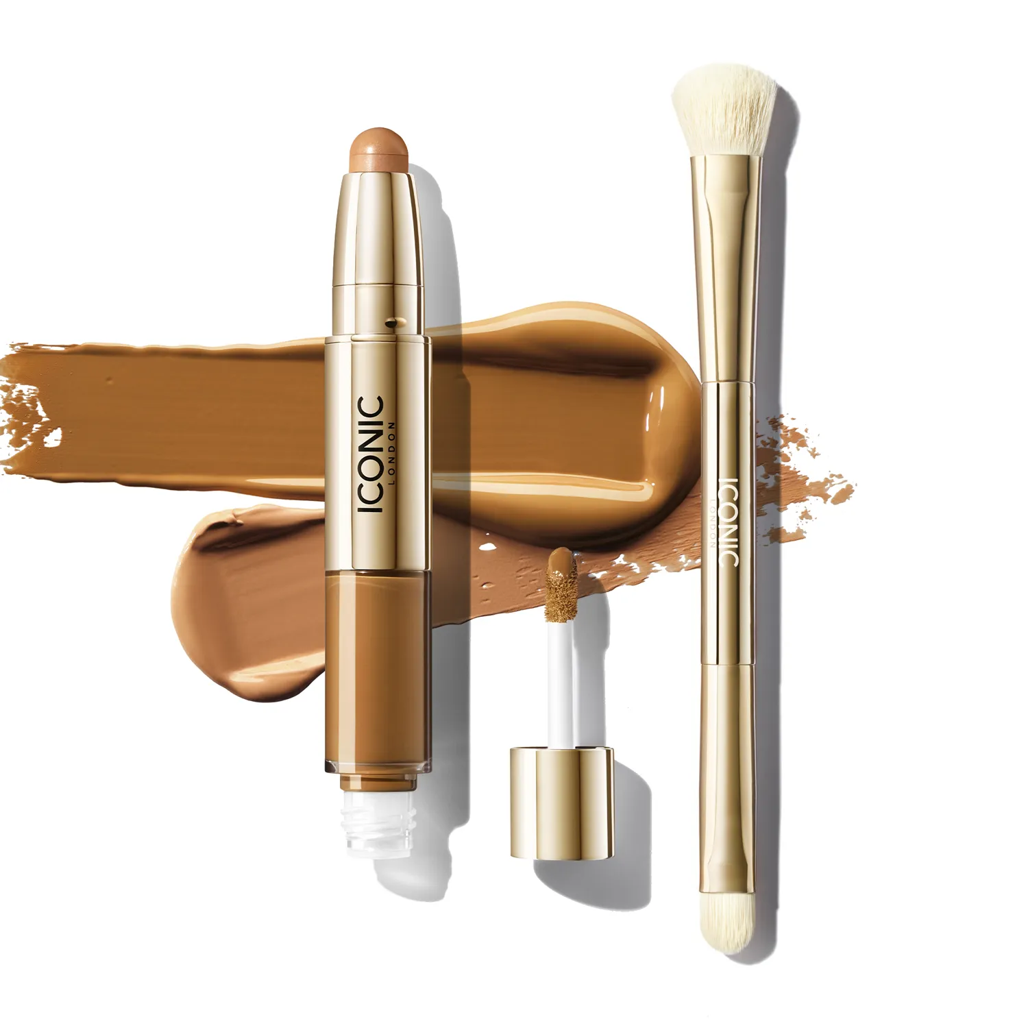 Radiant Concealer & Brightening Duo   Brush Bundle