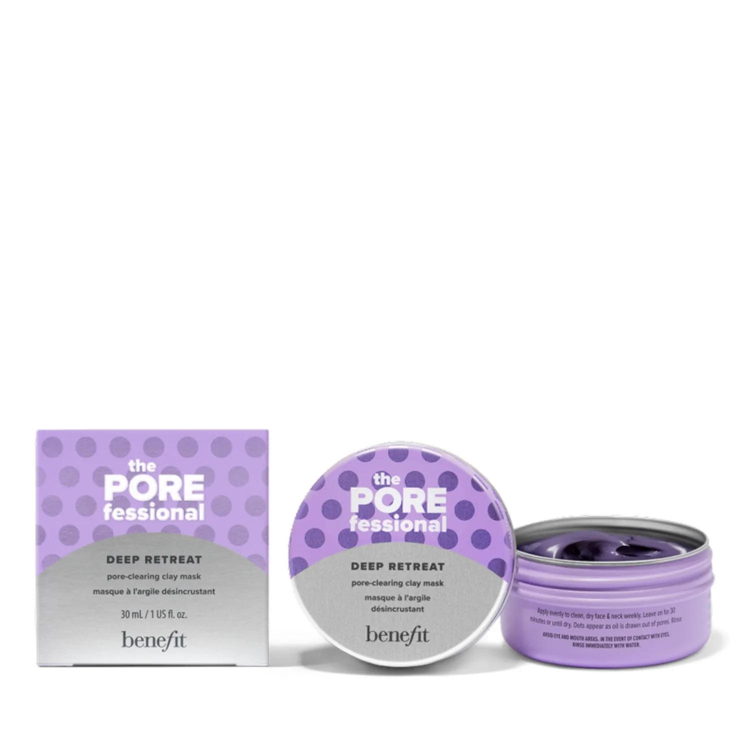 The POREfessional Deep Retreat Clay Mask Mini