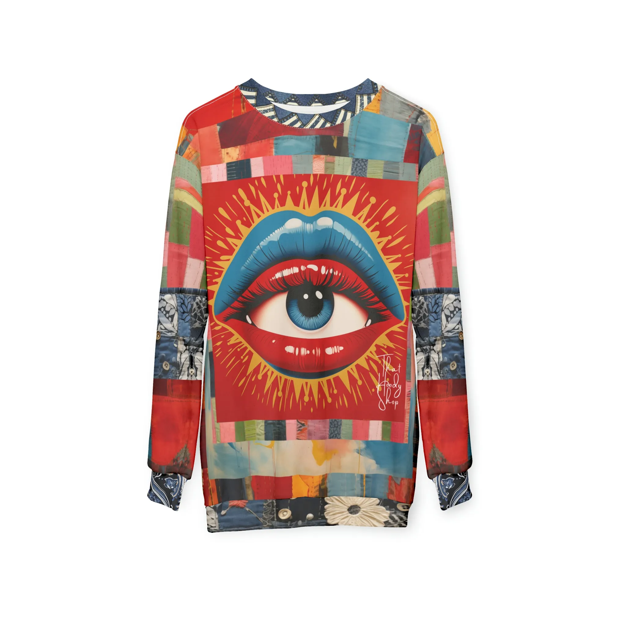 The Sixth Sense - All Seeing Eye Mid-Weight Polyester Unisex Sweatshirt (Gold Label)